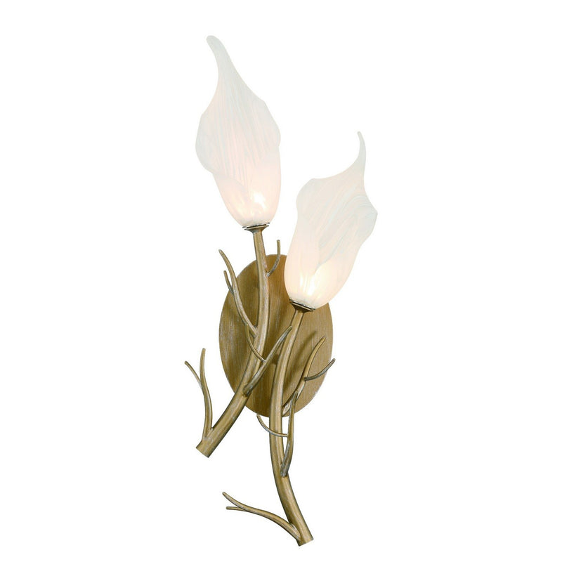 Matera 2-Light 21" Wall Sconce in Antique Gold