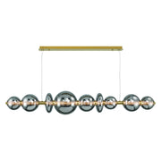 Atomo 3-Light 73.5" Linear Pendant in Gold