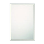 Nixon 24" x 36" LED Vanity Mirror in Anodized Silver