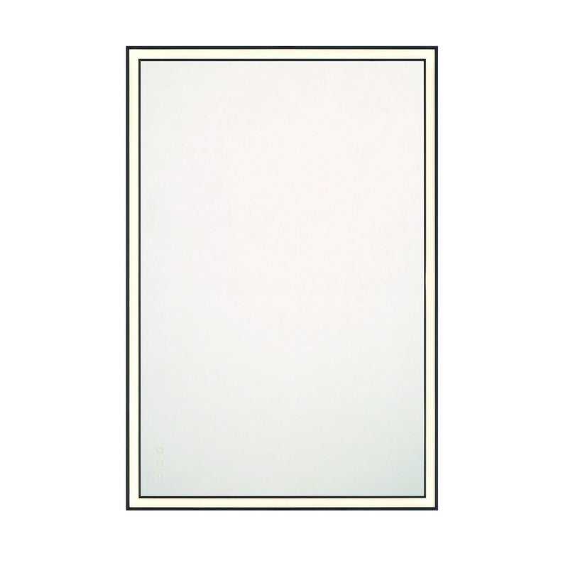 Nixon 24" x 36" LED Vanity Mirror in Anodized Black