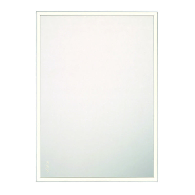 Nixon 30" x 42" LED Vanity Mirror in Anodized Silver