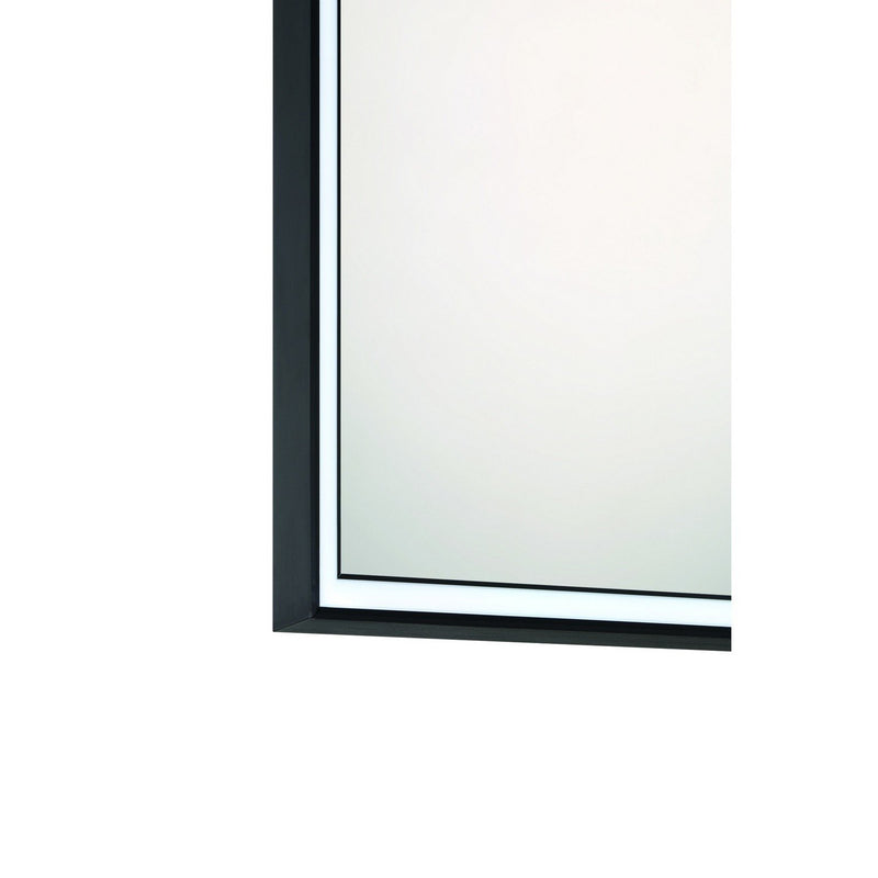 Nixon 32" x 32" LED Vanity Mirror in Anodized Black