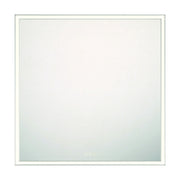 Nixon 36" x 36" LED Vanity Mirror in Anodized Silver