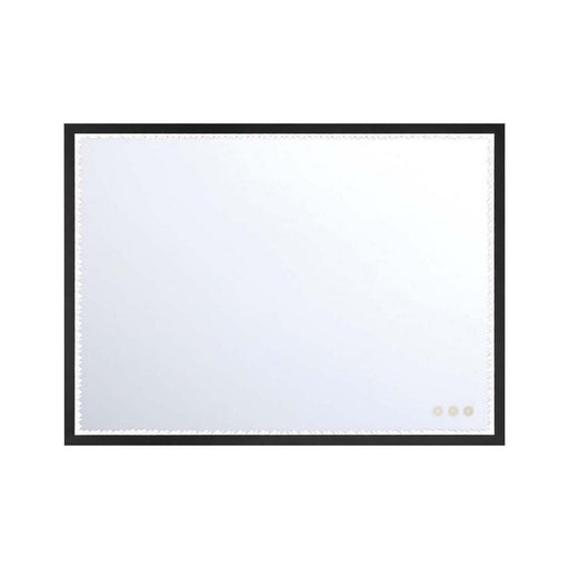 Cerissa 30" x 22" LED Vanity Mirror in Anodized Black