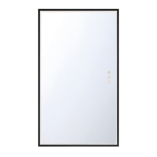 Cerissa 32" x 54" LED Vanity Mirror in Anodized Black