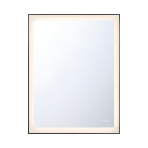 Lenora 28" x 36" LED Vanity Mirror in Anodized Black