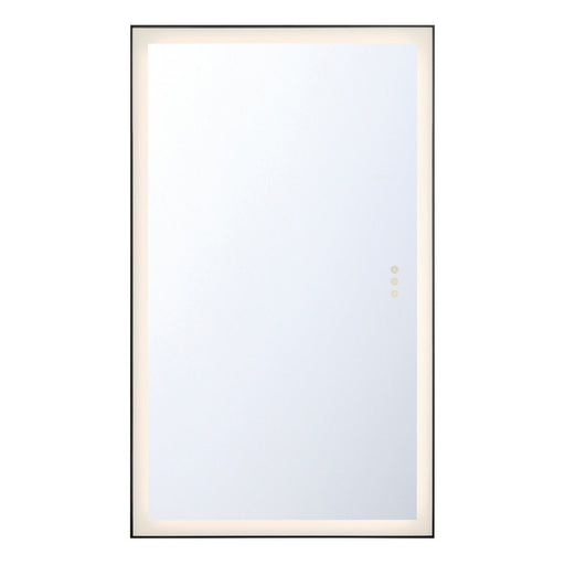 Lenora 32" x 54" LED Vanity Mirror in Anodized Black