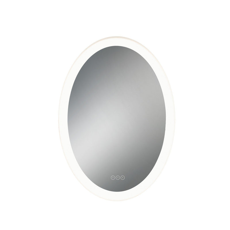 Odessa 25" x 35" Oval LED Vanity Mirror in Mirror