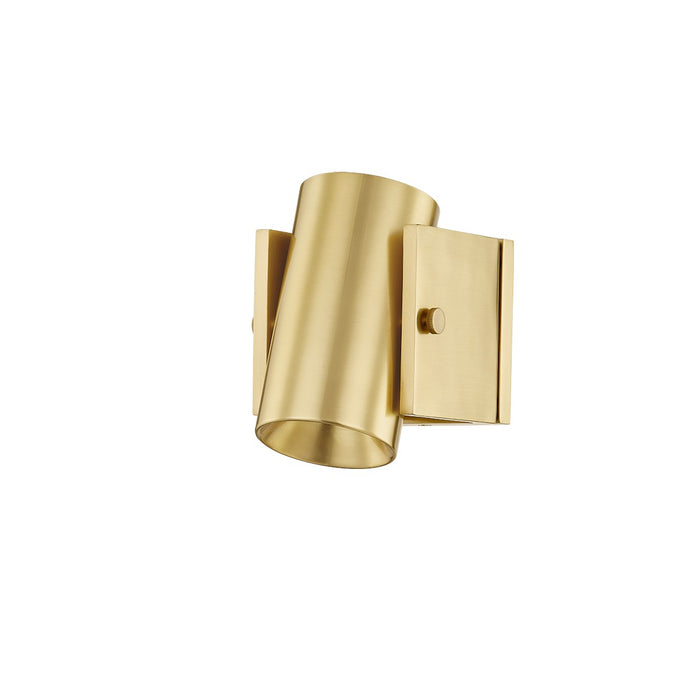 Nowra One Light Wall Sconce in Aged Brass