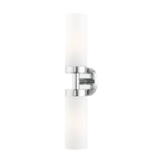 Aero 2-Light 19.25" ADA Bath Vanity Light in Polished Chrome