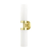 Aero 2-Light 19.25" ADA Bath Vanity Light in Satin Brass