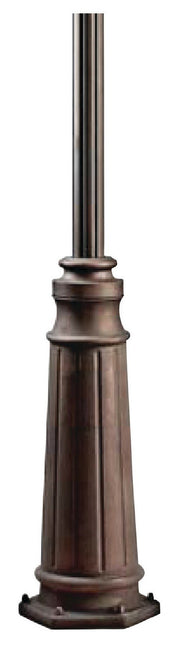 96" Cast Aluminum Outdoor Lamp Post in Olde Bronze