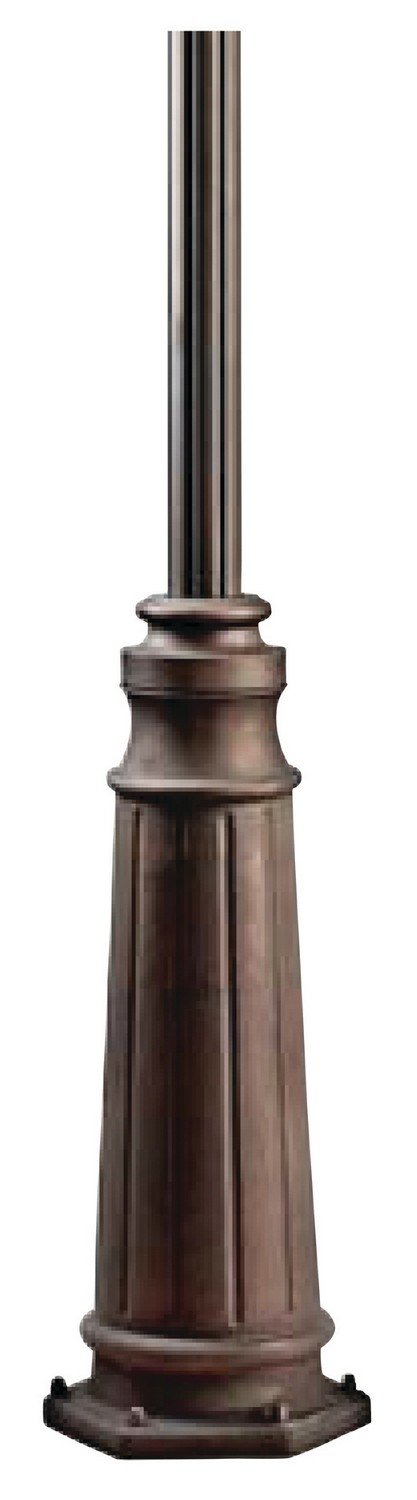 96" Cast Aluminum Outdoor Lamp Post in Olde Bronze