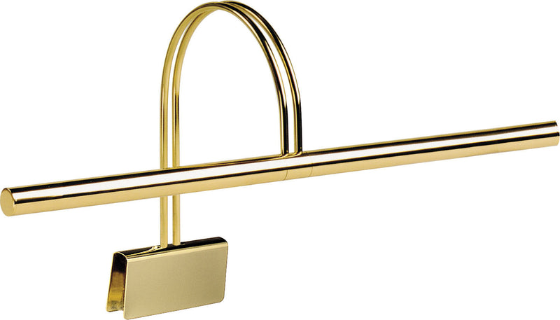 Slim-Line Grand Piano Lamp 22 Inch Polished Brass