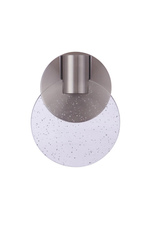 Glisten 1 Light 5.5" LED Wall Sconce in Brushed Polished Nickel