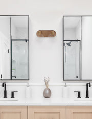 Glisten 2 Light 13.5" LED Vanity in Satin Brass