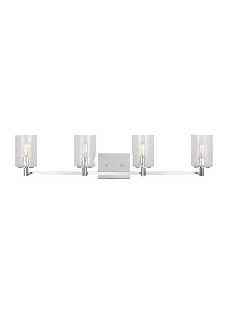 Parker 4-Light Bath Vanity Light in Chrome