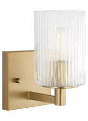 Lando Bath Sconce in Satin Brass