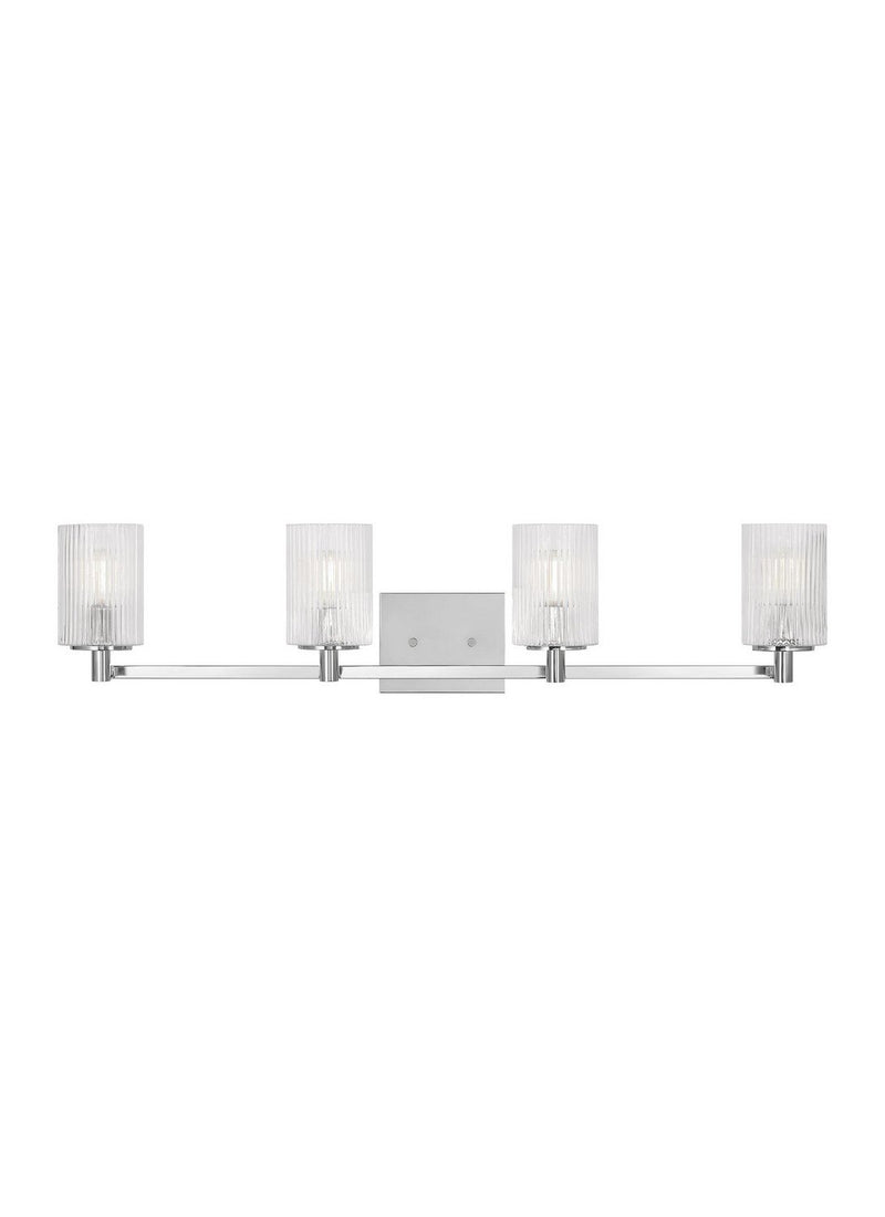 Lando 4-Light Bath Vanity Light in Chrome