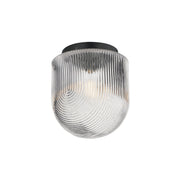Dune 9" Flush Mount in Black
