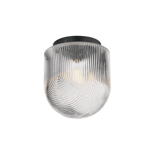 Dune 9" Flush Mount in Black