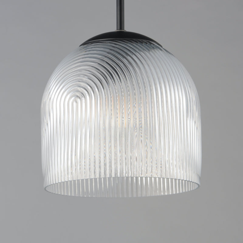 Dune 1 Light Pendant in Black