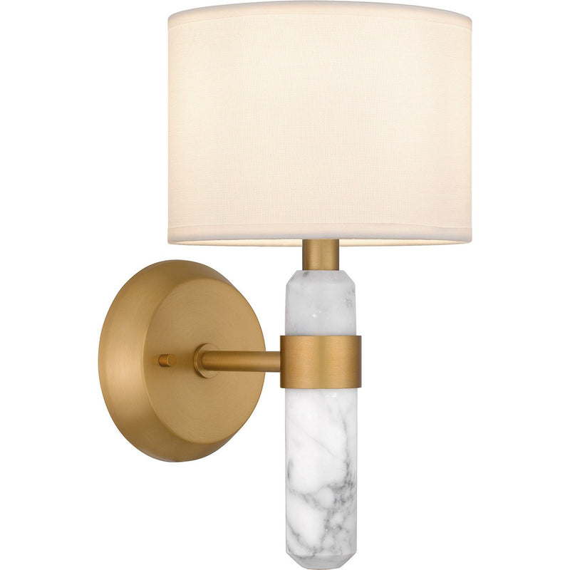 Kimberly Wall Sconce in Brushed Weathered Brass