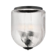 Dune 16" Flush Mount in Black