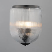 Dune 16" Flush Mount in Black