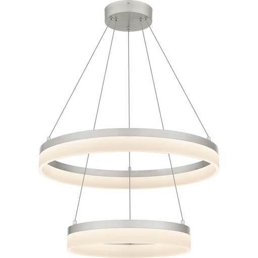Cohen 24" Tiered Pendant in Brushed Nickel