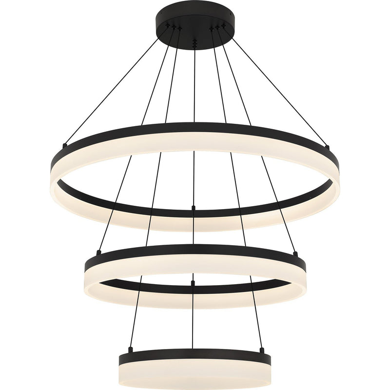 Cohen 32" Tiered Pendant in Oil Rubbed Bronze