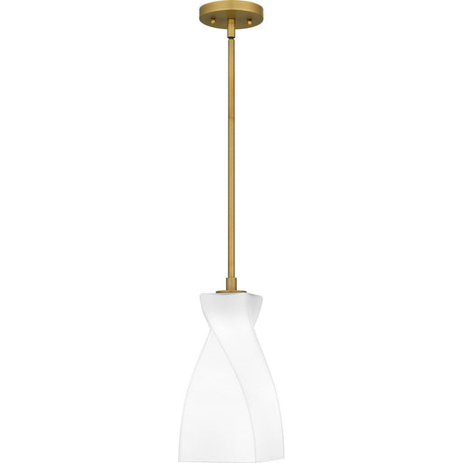 Stetson 6" Mini Pendant in Brushed Gold