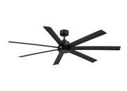 Pendry 72" Outdoor Ceiling Fan in Black