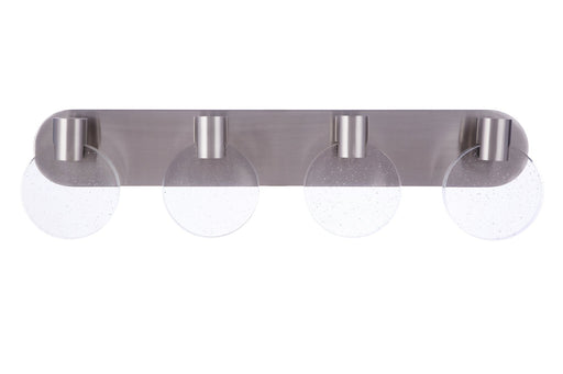 Glisten 4 Light 29.5" LED Vanity in Brushed Polished Nickel