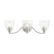 Montgomery 3-Light Bath Vanity Light in Polished Chrome