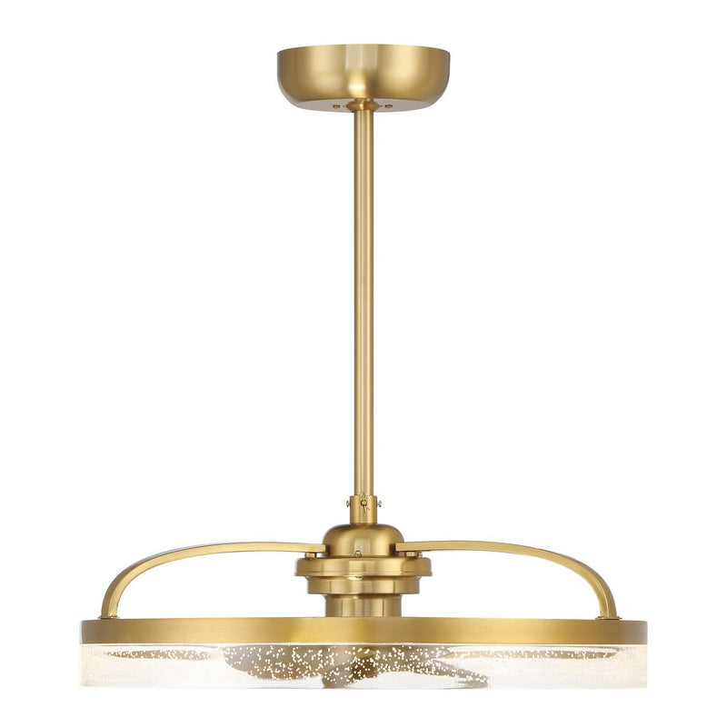 Lyria 24" Fan D'Lier in Warm Brass