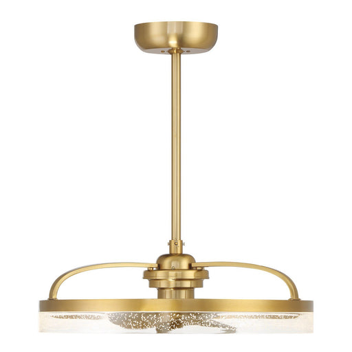 Lyria 24" Fan D'Lier in Warm Brass