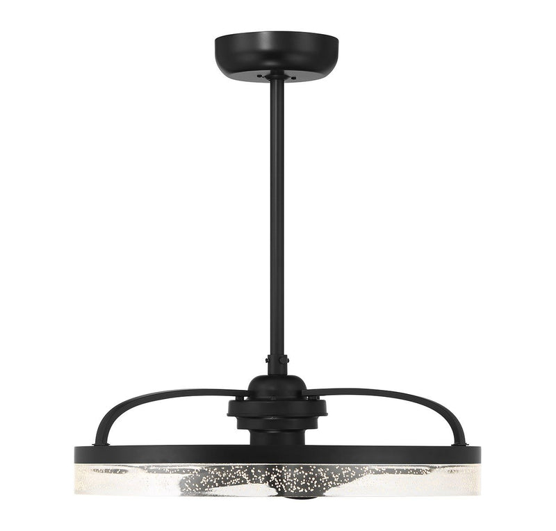 Lyria 24" Fan D'Lier in Matte Black