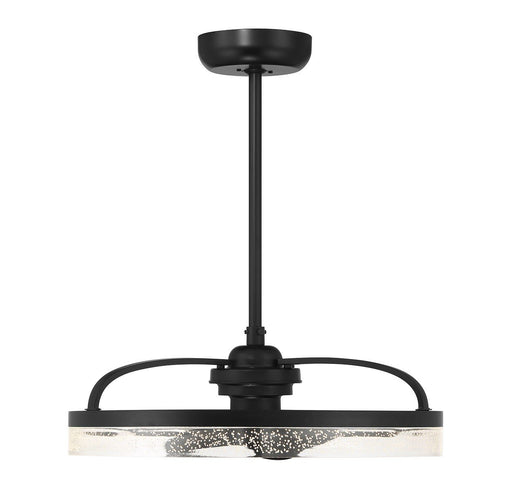 Lyria 24" Fan D'Lier in Matte Black