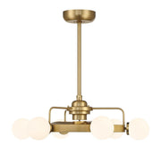 Gibson 30" Fan D'Lier in Warm Brass