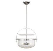 Denmar 4-Light Convertible Pendant in Polished Chrome