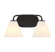 Blair 2-Light Bath Vanity Light in Matte Black