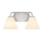 Blair 2-Light Bath Vanity Light in Satin Nickel