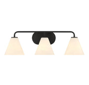 Blair 3-Light Bath Vanity Light in Matte Black