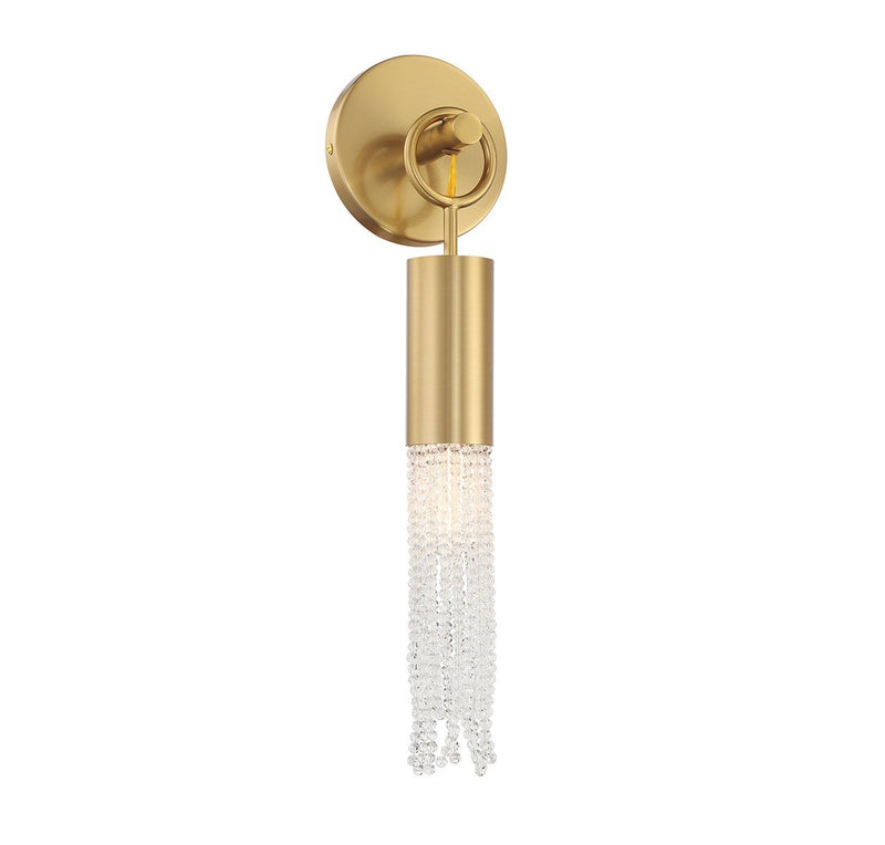 Chelsea Wall Sconce in Warm Brass
