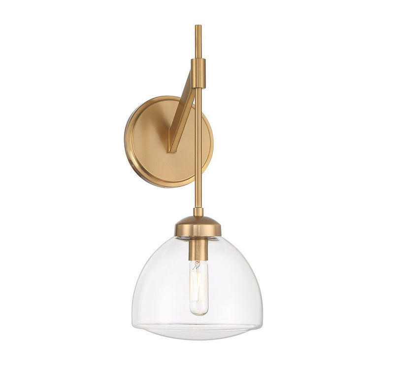 Corbin Wall Sconce in Warm Brass