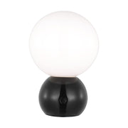 Suki Rechargeable Mini Table Lamp in Gloss Black