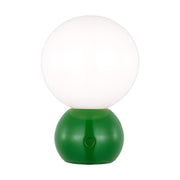 Suki Rechargeable Mini Table Lamp in Green