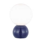 Suki Rechargeable Mini Table Lamp in Navy