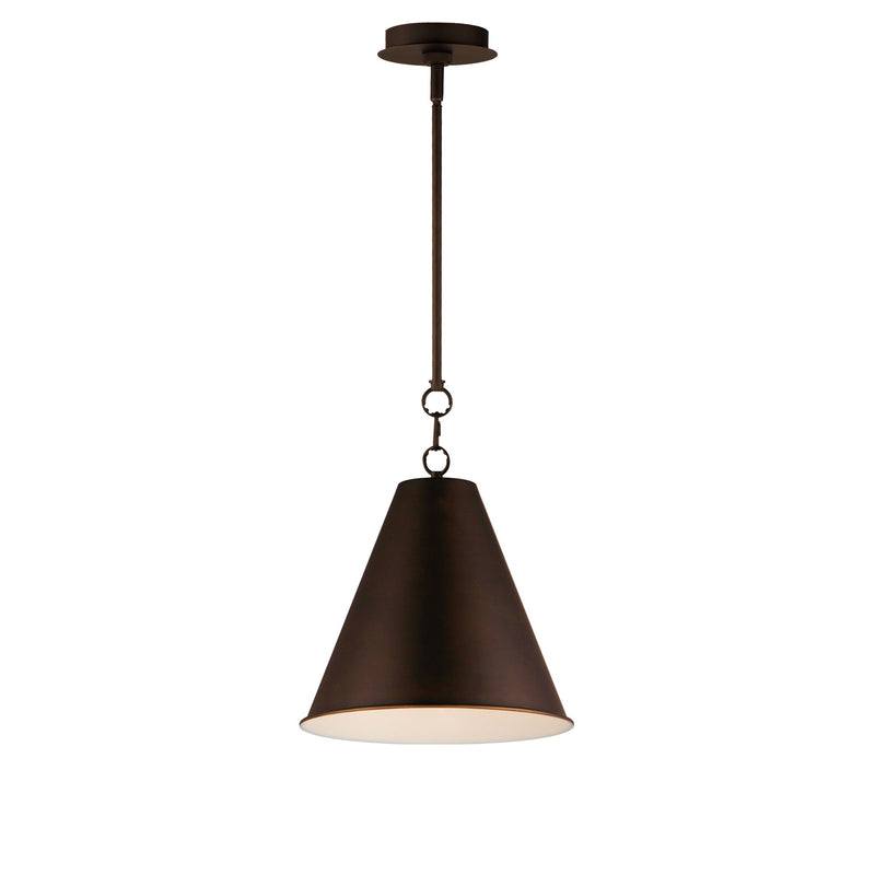 Veritas 12" Pendant in Chestnut Bronze